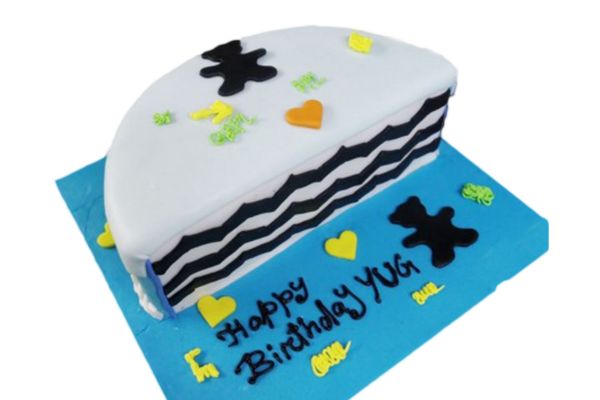Half Birthday Theme Cake