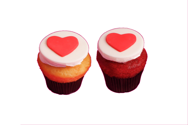 Valentine Cupcake - Pack Of 2