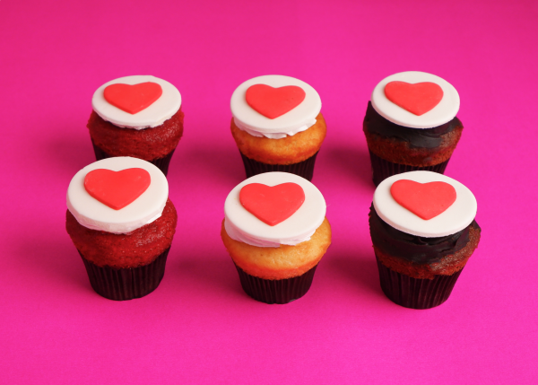 Valentine Cupcake - Pack Of 6