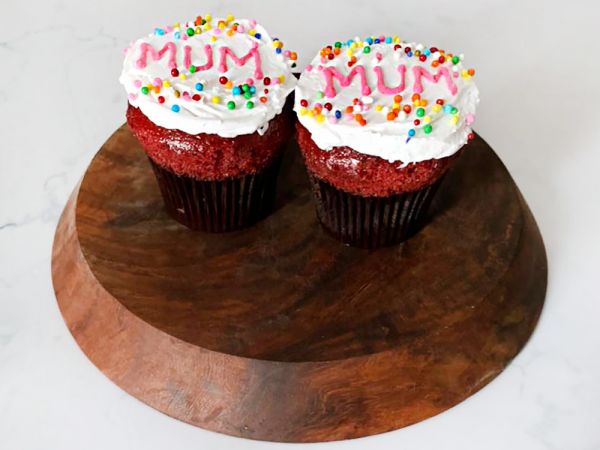 Mother's Day Cup Cake (Red Velvet) Pack of 6