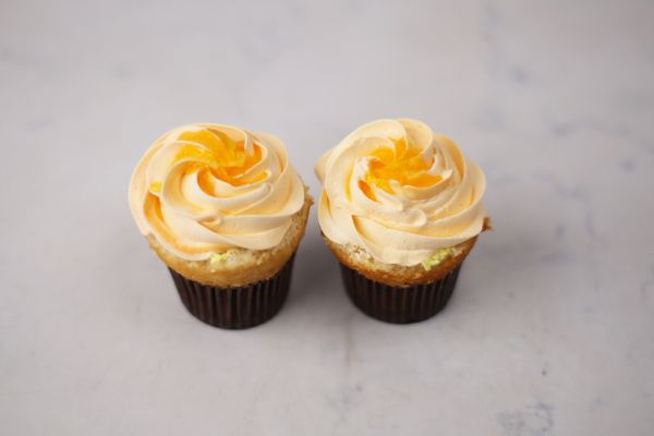 Orange Cupcakes - Pack of 6