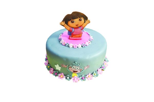 Dora Decorated Cake
