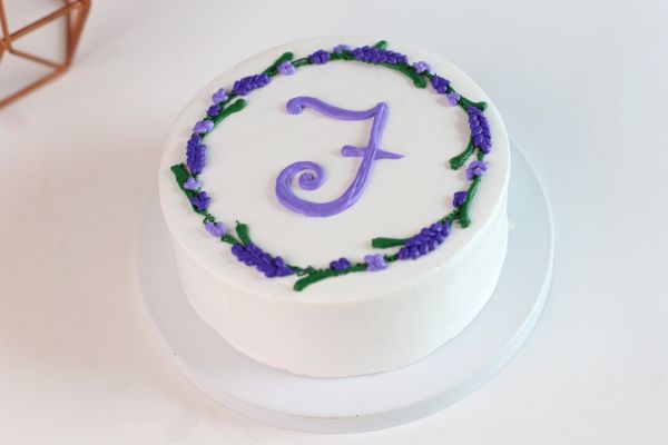 Initial Alphabet Cake