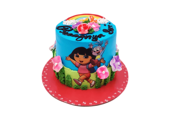Dora Flower Cake