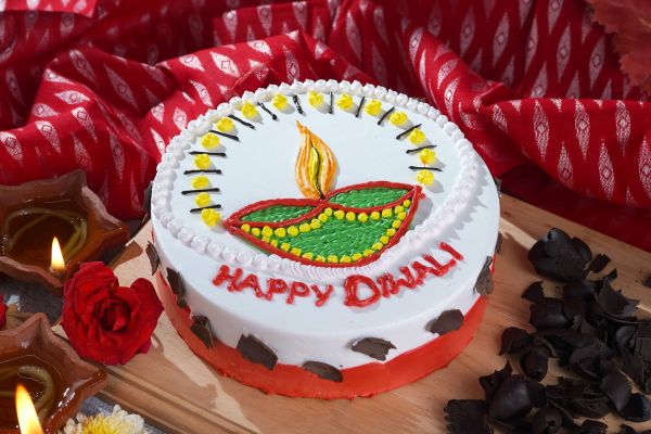 Diwali Black Forest Cake