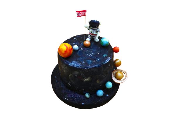 Space Theme Custom Cake