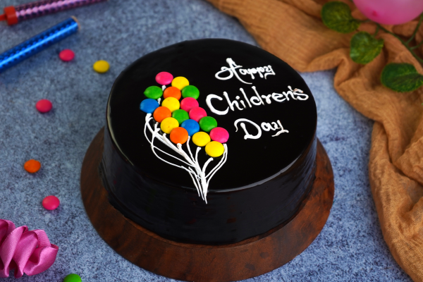 Children's Day Chocolate Truffle Cake