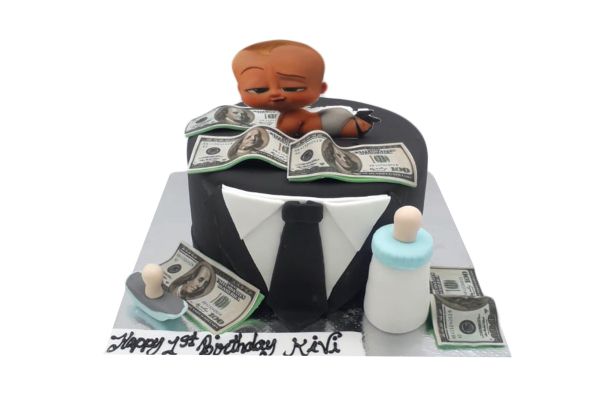 Boss Baby Suit Custom Cake