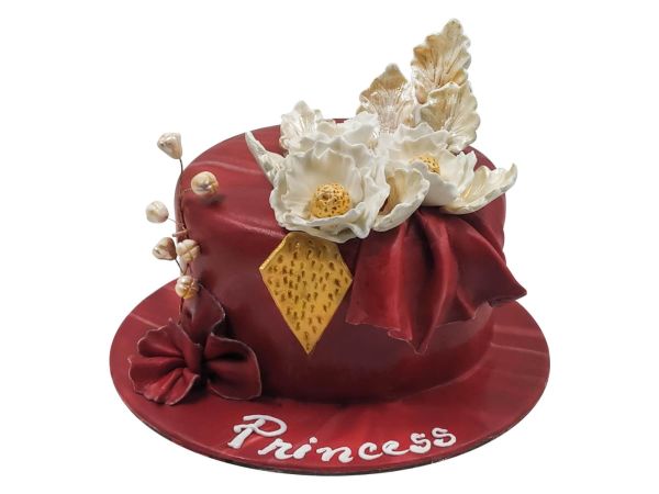 Royal Flower Theme Custom Cake