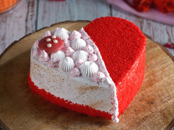 Red Velvet Bento Cake, valentine's day bento cakes, valentine's day, valentine's day gifting, red velvet cake,buy red velvet cake online
