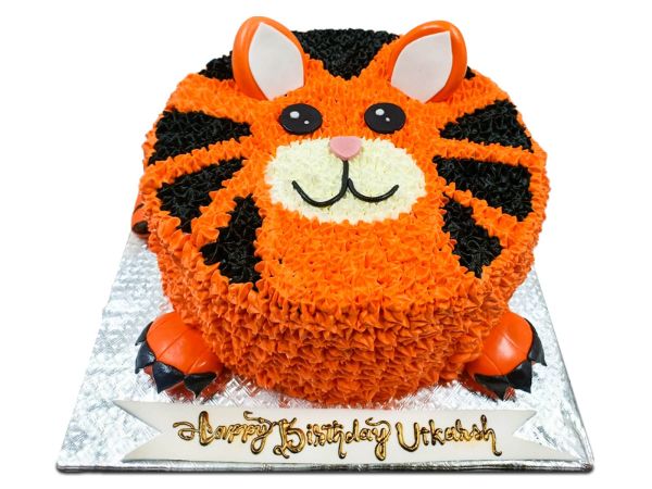 Tiger Theme Cake