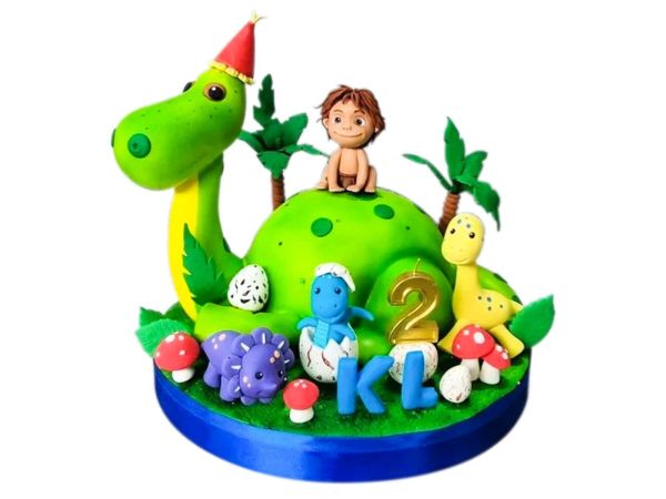 Dinosaur Custom Cake