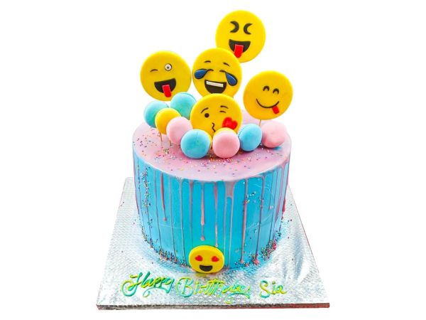 Smiley Theme Cake