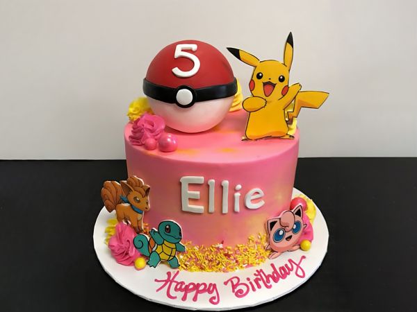 Pokemon Custom Cake