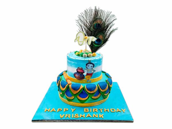Krishna Janmashtami Cake