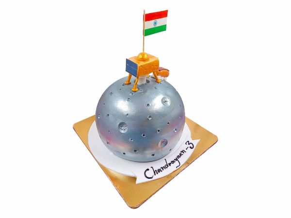 Chandrayaan 3 cake