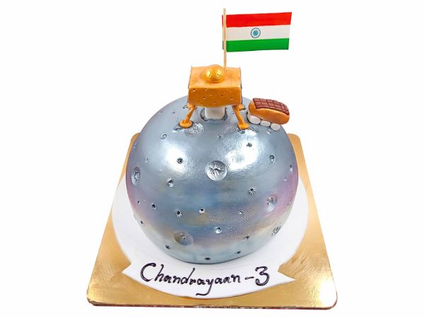 Chandrayaan 3 cake