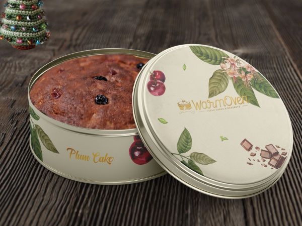 Rich Plum Cake (400gm) pack of 2