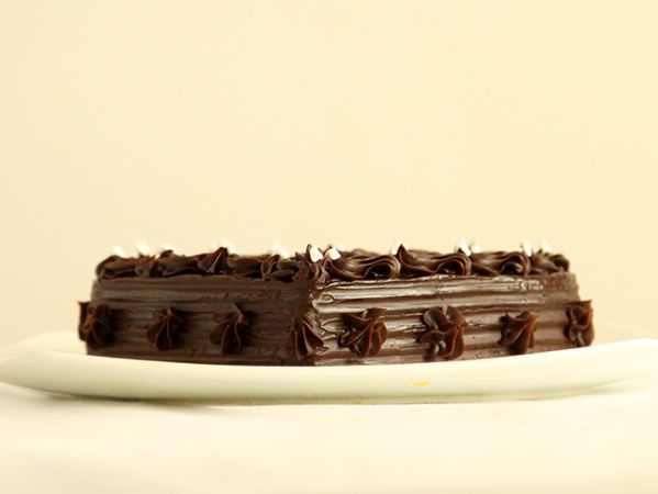 Valentine Chocolate Heart Cake