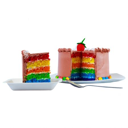 Chocolate Rainbow Cake - Customizable