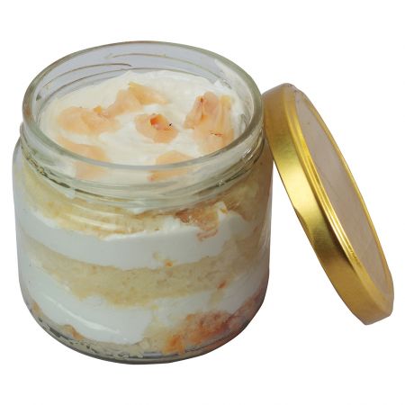 Litchi Cake in a Jar