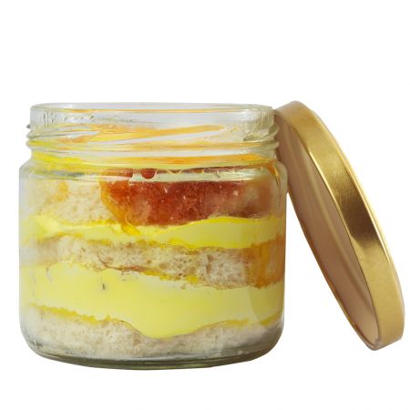 Butterscotch Cake in a Jar