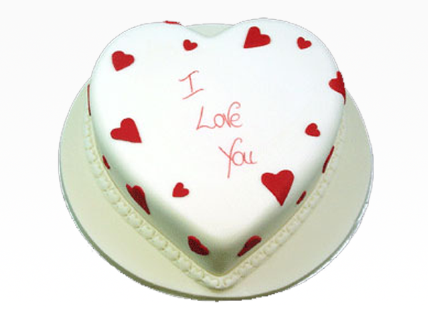 ILU Heart  Cake