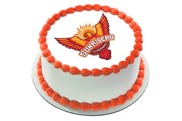 Sunrisers Hyderabad Photo Cake