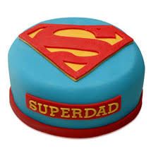 Super Dad Theme Cake