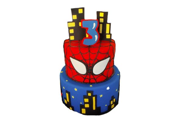Spiderman Cake - Customizable