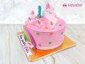Happy Birthday Rainbow Cake - Customizable