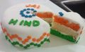 TRICOLOR Independence Day Cake