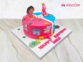 Dora & Peppa Pig Cake