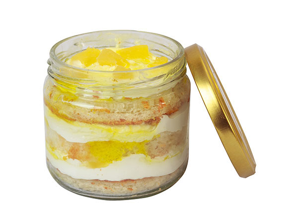 Pineapple Cake in a Jar