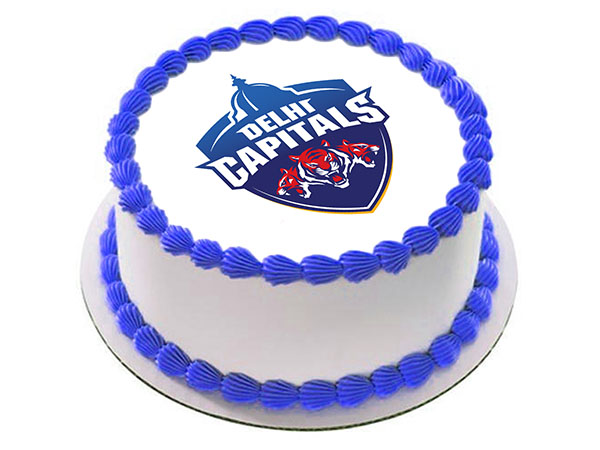 Delhi Capitals Photo Cake