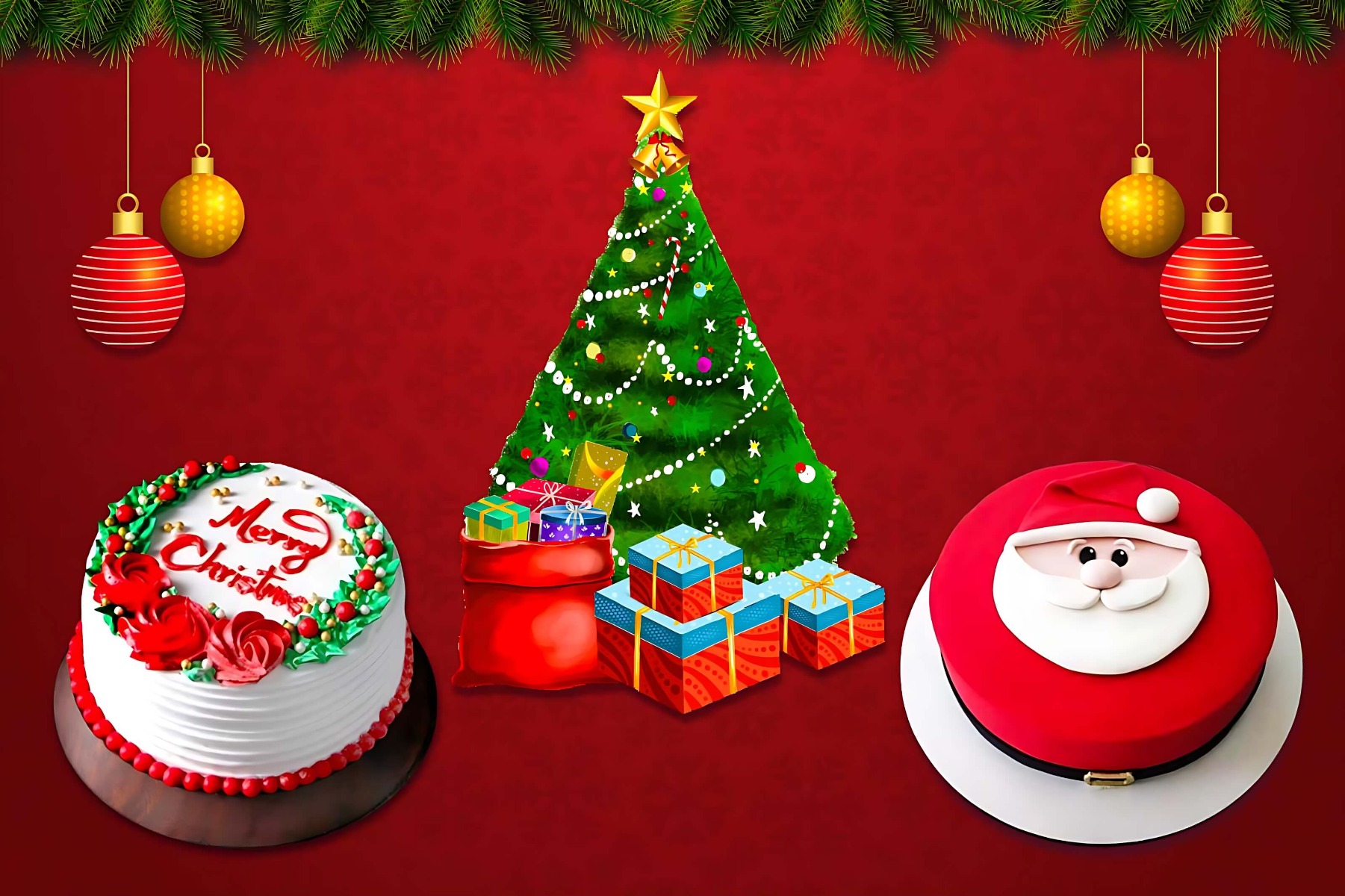 christmas cakes category image